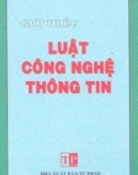 Giới thiệu luật công nghệ thông tin part 1