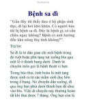 Bệnh sa đì