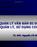 Quản lý văn bản và quản lý con dấu