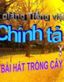 Bài giảng Tiếng Việt 3 tuần 31 bài: Chính tả - Nhớ - viết: Bài hát trồng cây. Phân biệt r/d/gi, dấu hỏi/ dấu ngã