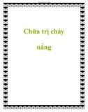 Chữa trị cháy nắng