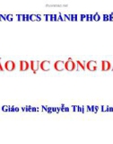 Bài giảng môn GDCD lớp 7 - Bài 6: Tôn sư trọng đạo