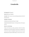 Gonadorelin