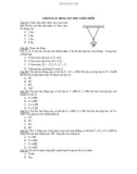 Trắc nghiệm ôn tập: Chương II. Động Lực Học Chất Điểm