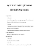 Vật lý lớp 10 cơ bản - QUY TẮC HỢP LỰC SONG SONG CÙNG CHIỀU