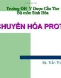 CHUYỂN HÓA PROTID