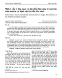 Một số yếu tố liên quan và đặc điểm lâm sàng trong bệnh nấm da thân tại Bệnh viện Da liễu Bắc Ninh