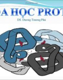 Bài giảng Hóa học Protid - Ds. Dương Trương Phú