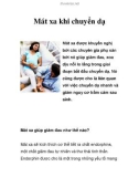 Mát xa khi chuyển dạ