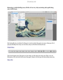 Thủ thuật photoshop - Giới thiệu về menu