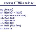 Chapter 5 – Mạch Tuần tự