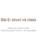 Bài 6: struct và class