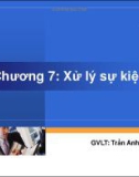 Chương 7: Xử lý sự kiện