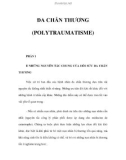 ĐA CHẤN THƯƠNG (POLYTRAUMATISME) (PHẦN I)