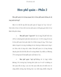 Hen phế quản – Phần 2