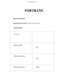 FORTRANS