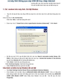 Học cài đặt Internet