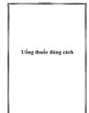 Uống thuốc đúng cách