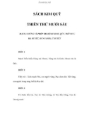 SÁCH KIM QUỸ - THIÊN THỨ MƯỜI SÁU - MẠCH, CHỨNG VÀ PHÉP TRỊ BỆNH KINH, QÚY, THỔ NỤC, HẠ HUYẾT, HUNG MÃN, Ứ HUYẾT