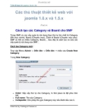 Thủ Thuật Thiết Kế Web Với Joomla 1.0x và 1.5x part 4