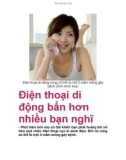 Điện thoại di động bẩn hơn nhiều bạn nghĩ