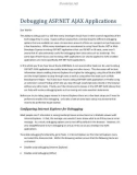 Debugging ASP.NET AJAX Applications