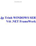 Lập trình windows service với .net frame work