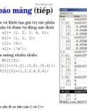 Các yếu tố xây dựng nên C và C++ phần 6