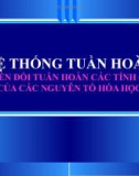 Bảng tuần hoàn