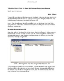 Triển khai Vista – Phần 18: Quản lý Windows Deployment Service