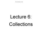 Lecture 6: Collections