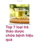 Top 7 loại trà thảo dược chữa bệnh hiệu quả