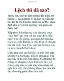 Lệch thì đã sao?