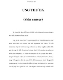 UNG THƯ DA (Skin cancer)