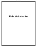 Thần kinh da viêm.