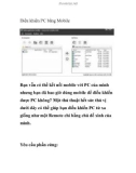 Điều khiển PC bằng Mobile