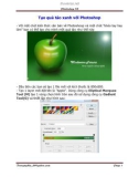 Tạo quả táo xanh với Photoshop