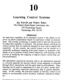 An Introduction to Intelligent and Autonomous Control-Chapter 10: Learning Control Systems