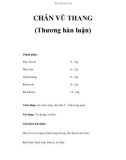 CHÂN VŨ THANG (Thương hàn luận)