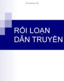 Bài giảng: RỐI LOẠN DẪN TRUYỀN