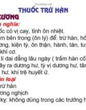 Thuốc trừ hàn