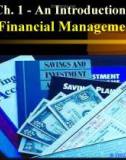 Financial Management - Chapter 1