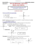 Chuyên đề luyện thi ĐH 9: Ôn tập hình học giải tích trong mặt phẳng - Huỳnh Chí Hào