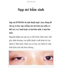 Sụp mi bẩm sinh