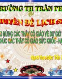 Giáo án điện tử tiểu học môn lịch sử: Chuyên đề lịch sử lớp 5