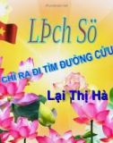 Giáo án điện tử tiểu học môn lịch sử: Nhân vật tiêu biểu trong lịch sử Việt Nam