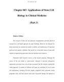 Chapter 067. Applications of Stem Cell Biology in Clinical Medicine (Part 3)