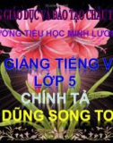 Bài giảng Tiếng việt 5 tuần 21 bài: Trí dũng song toàn.