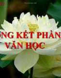 Bài giảng Ngữ văn 10 tuần 34: Tổng kết phần văn học