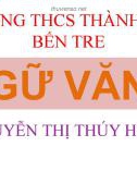 Bài giảng môn Ngữ văn lớp 7 - Tuần 2: Quá trình tạo lập văn bản. Luyện tập tạo lập văn bản